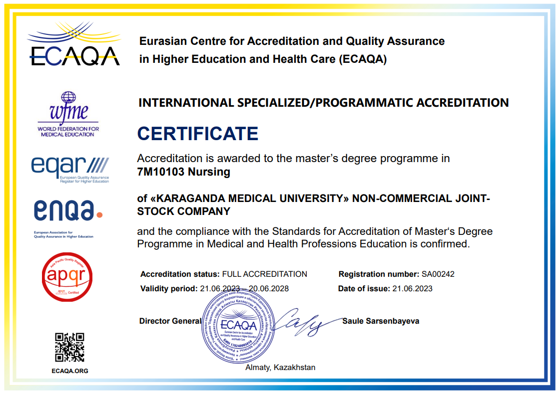 ECA 2023 7M10103 – Nursing